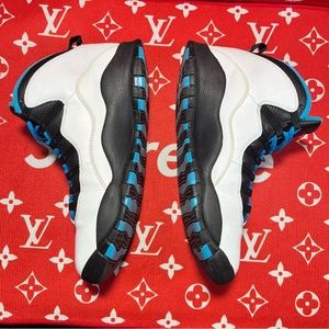 lightly used jordan 10 powder blue size 12